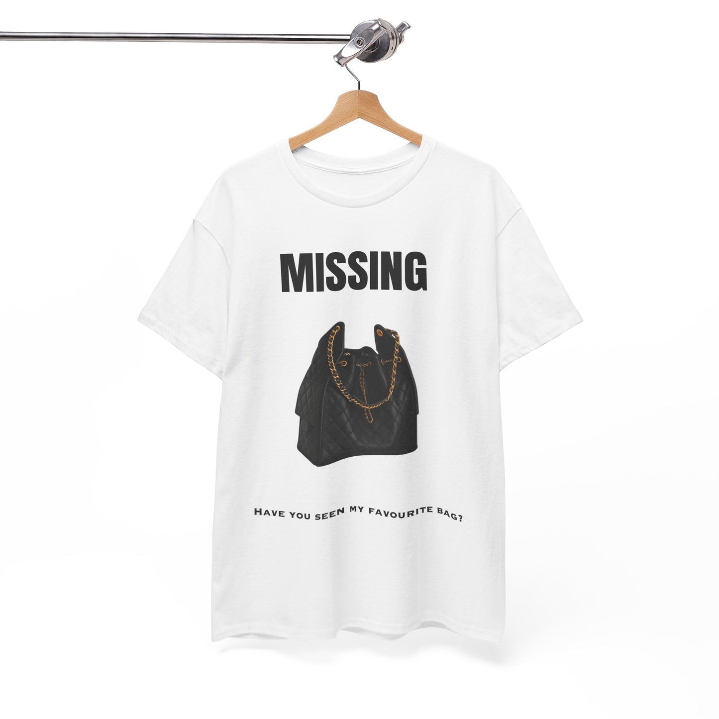 'Missing—Have You Seen My Favourite Handbag?' Graphic Tee