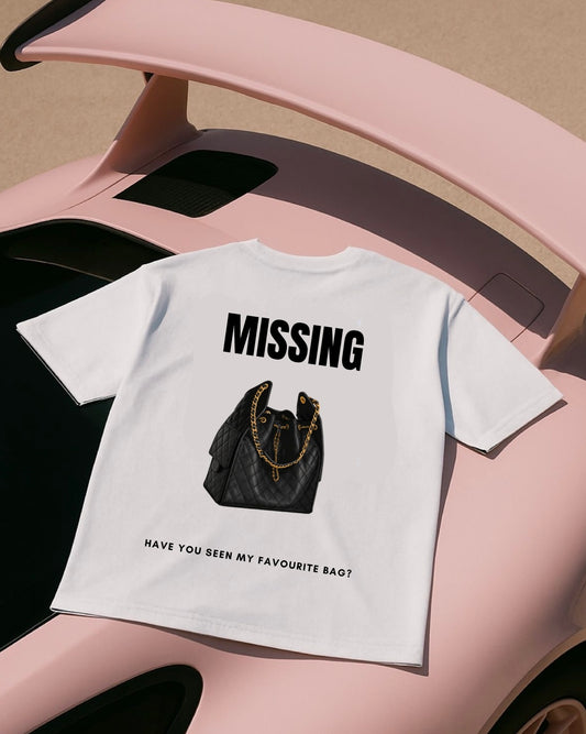 'Missing—Have You Seen My Favourite Handbag?' Graphic Tee