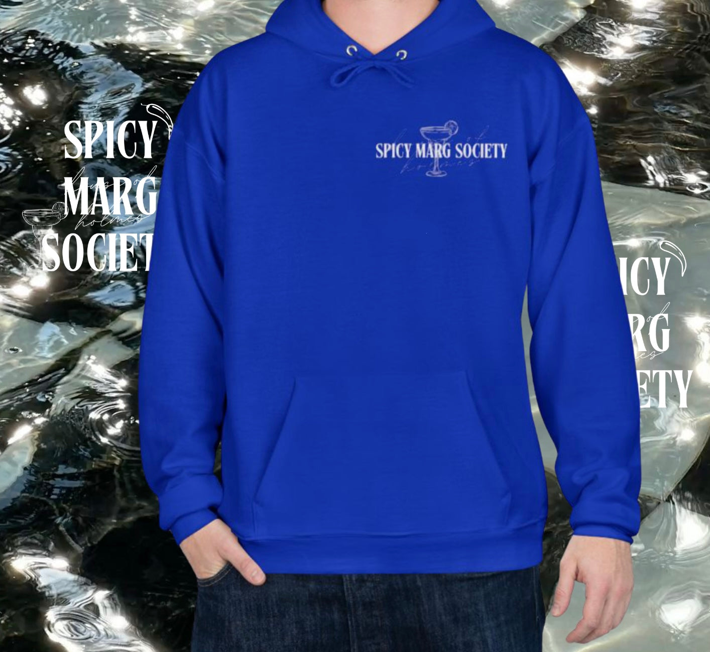 Spicy Marg Society Hoodie — Cute Margarita Lovers Pullover