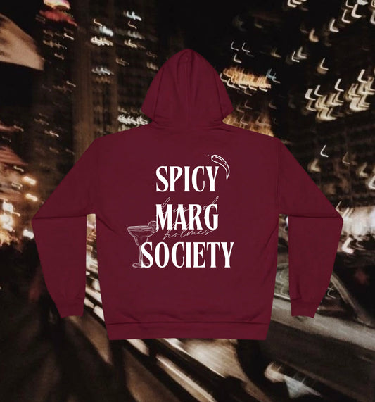 Spicy Marg Society Hoodie — Cute Margarita Lovers Pullover