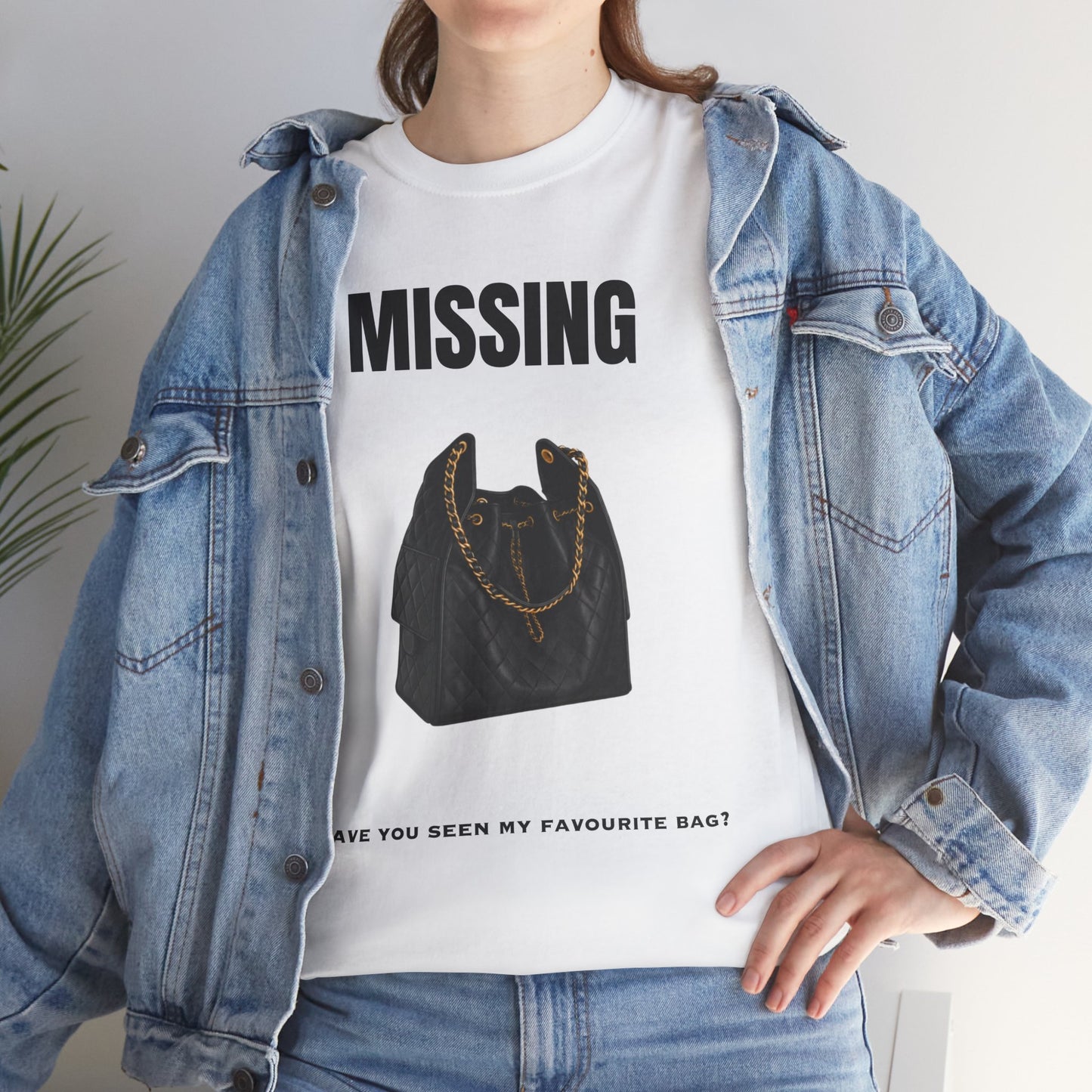 'Missing—Have You Seen My Favourite Handbag?' Graphic Tee
